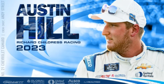 Austin Hill and Dynamic, Multi-Partner Lineup Return to Richard Childress Racing for Sophomore NASCAR Xfinity Series Campaign