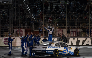 Austin Hill steals Xfinity Series win at Atlanta in NASCAR Overtime